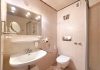 Unterkunft Hamburg Zweibettzimmer Basic Badezimmer